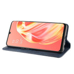Magnetiskt läderfodral i vintagestil för OPPO A91/F15