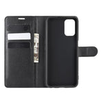 Litchi Skin Wallet Leather with Stand Case for Oppo A52 / A92 / A72