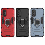 Cool Guard PC + TPU Hybrid Phone Shell with Kickstand for Oppo Reno4 Pro 5G