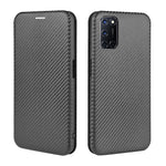 Carbon Fiber Skin Auto-absorbed Leather Cover for Oppo A92/A72/A52