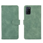 Skin-touch Wallet Stand Flip Leather Phone Cover for OPPO A52/A72/A92