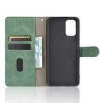 Skin-touch Wallet Stand Flip Leather Phone Cover for OPPO A52/A72/A92