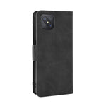 Multiple Card Slots Leather Shell Wallet Cell Phone Cover for OPPO A92s/Reno4 Z 5G with Multi-Angle Stand