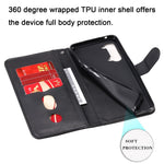 Wallet Zipper Pocket Leather Cover for Oppo Find X2 Lite/Reno3