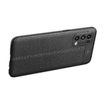 Blødt TPU-mobilcover med stødpuder i alle fire hjørner og litchi-tekstur til OPPO Reno 5 5G/Reno5 4G/Reno5 K/Find X3 Lite
