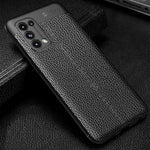 Blødt TPU-mobilcover med stødpuder i alle fire hjørner og litchi-tekstur til OPPO Reno 5 5G/Reno5 4G/Reno5 K/Find X3 Lite