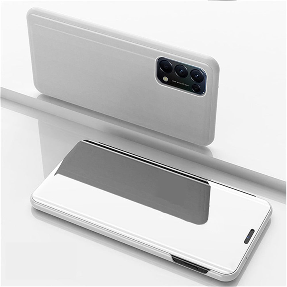 Til Oppo Reno5 5G Flip Læder Cover med Stativ Fuld Krops Beskyttende Telefonetui