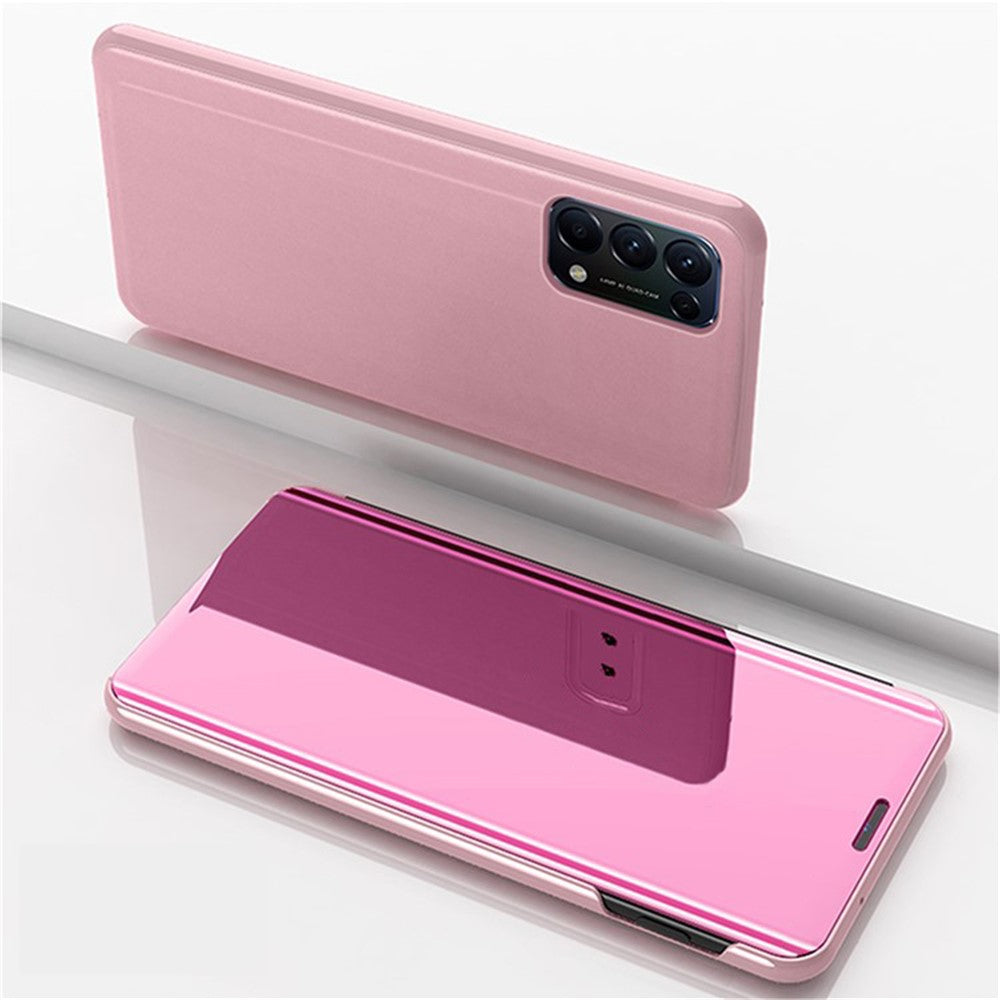 Til Oppo Reno5 5G Flip Læder Cover med Stativ Fuld Krops Beskyttende Telefonetui