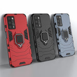 Cool Guard PC + TPU Hybrid Phone Cover with Kickstand for Oppo A55 5G / A16