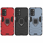 Cool Guard PC + TPU Hybrid Phone Cover with Kickstand for Oppo A55 5G / A16