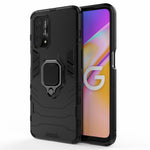 Cool Guard PC + TPU Hybrid Telefoncover med Stander til Oppo A93 5G