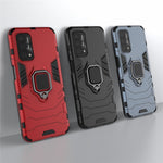 Cool Guard PC + TPU Hybrid Telefoncover med Stander til Oppo A93 5G