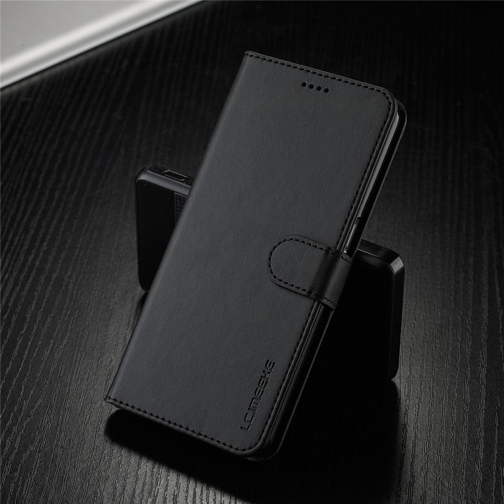 LC.IMEEKE Wallet Stand Leather Shell Phone Cover Case for OPPO A52 / A72 / A92