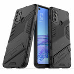 Stötsäkert PC + TPU Hybrid mobilskal med Stöd för Oppo A53 4G