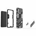 Stötsäkert PC + TPU Hybrid mobilskal med Stöd för Oppo A53 4G
