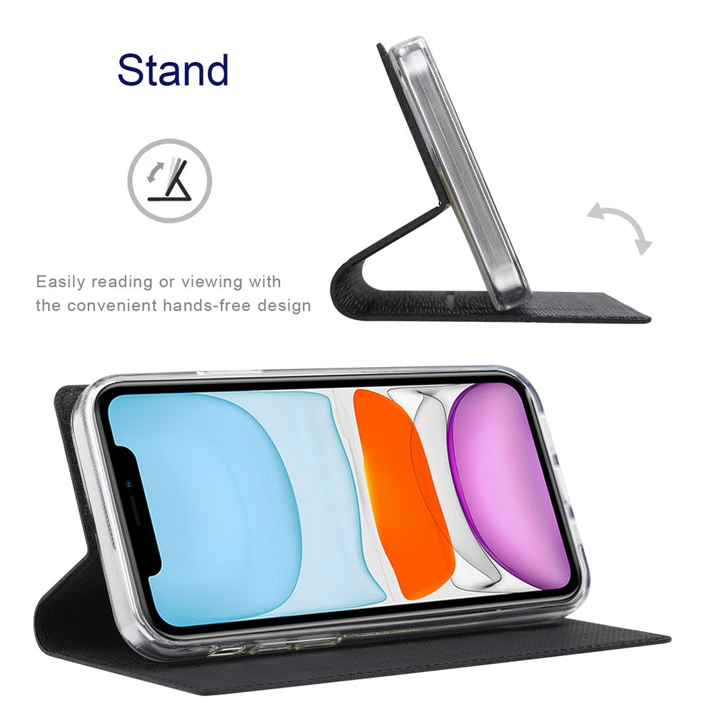 VILI DMX Series Card Holder Design Leather Stand Phone Cover Case for Oppo Find X3 Pro