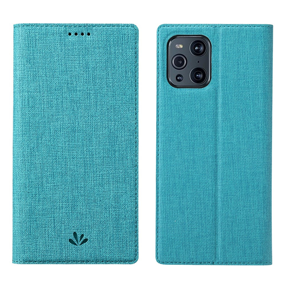 VILI DMX Series Card Holder Design Leather Stand Phone Cover Case for Oppo Find X3 Pro