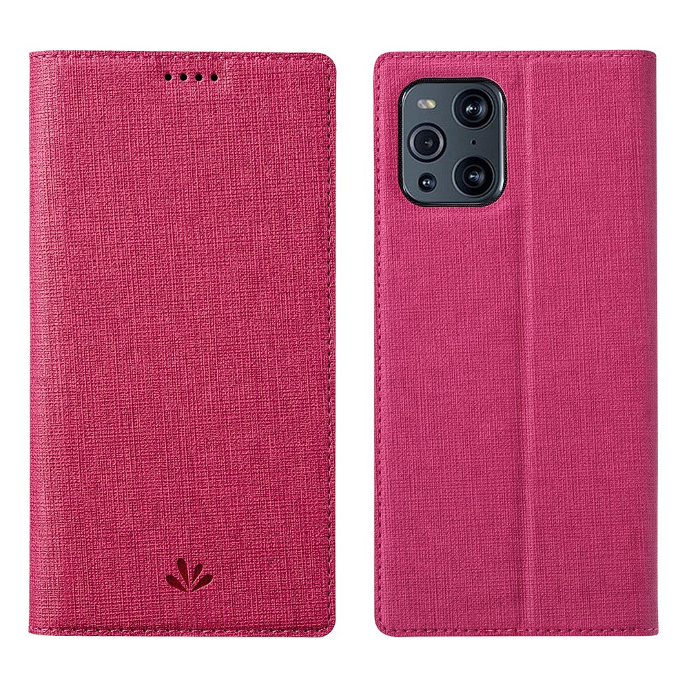 VILI DMX Series Card Holder Design Leather Stand Phone Cover Case for Oppo Find X3 Pro