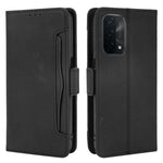 Leather Wallet Protective Case with Multiple Card Slots for Oppo A93 5G / A74 5G / A54 5G