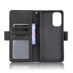 Leather Wallet Protective Case with Multiple Card Slots for Oppo A93 5G / A74 5G / A54 5G