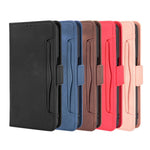 Leather Wallet Protective Case with Multiple Card Slots for Oppo A93 5G / A74 5G / A54 5G