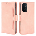 Leather Wallet Protective Case with Multiple Card Slots for Oppo A93 5G / A74 5G / A54 5G