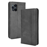 Magnetic Vintage Style Phone Case Wallet Stand Leather Cover for Oppo Find X3 / X3 Pro