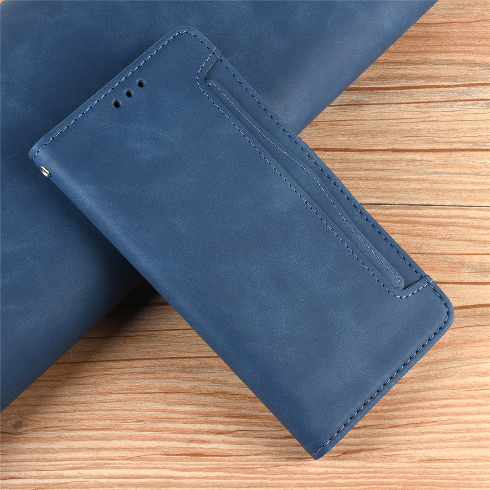 Leather Wallet Protective Case with Multiple Card Slots for Oppo Find X3 Pro / Oppo Find X3