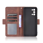Leather Wallet Protective Case with Multiple Card Slots for Oppo Reno5 4G / Reno5 K / Reno5 5G / Find X3 Lite Stand Function Phone Cover