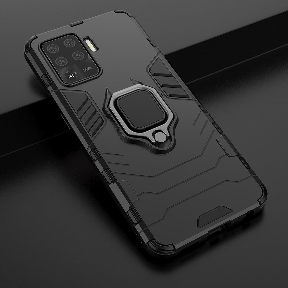 2-in-1 Kickstand PC + TPU Mobile Phone Cover for Oppo A94/F19 Pro