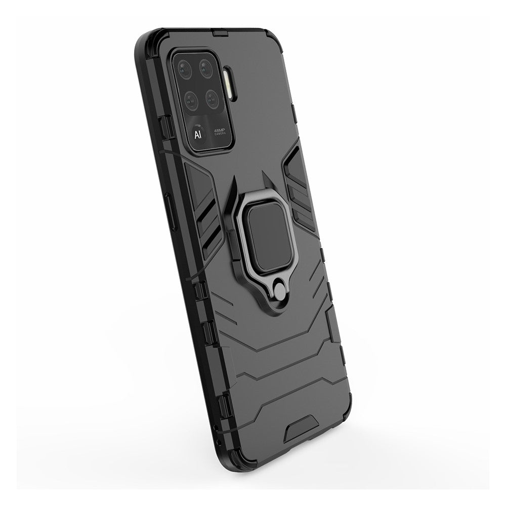 2-in-1 Kickstand PC + TPU Mobile Phone Cover for Oppo A94/F19 Pro