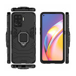2-in-1 Kickstand PC + TPU Mobile Phone Cover for Oppo A94/F19 Pro
