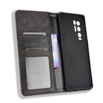 Vintage Style PU Leather Wallet Case for OPPO Reno5 Pro Plus/Find X3 Neo