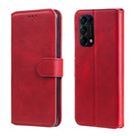 Fuldt beskyttende læderetui med pungdesign og foldbart cover til Oppo Reno5 K/Reno5 4G/Reno5 5G/Find X3 Lite