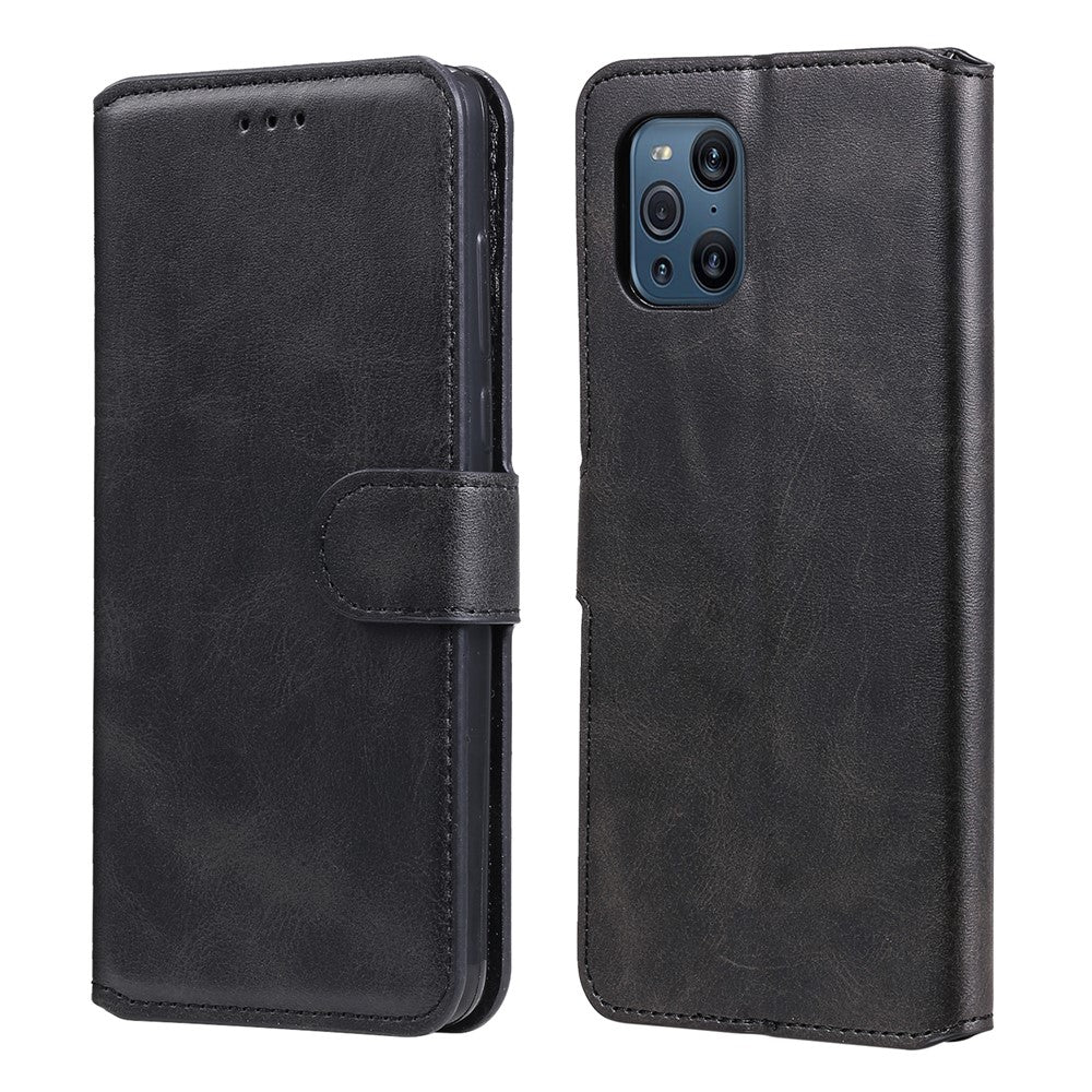 Wallet Stand Flip Leather Phone Case for Oppo Find X3 Pro / Oppo Find X3