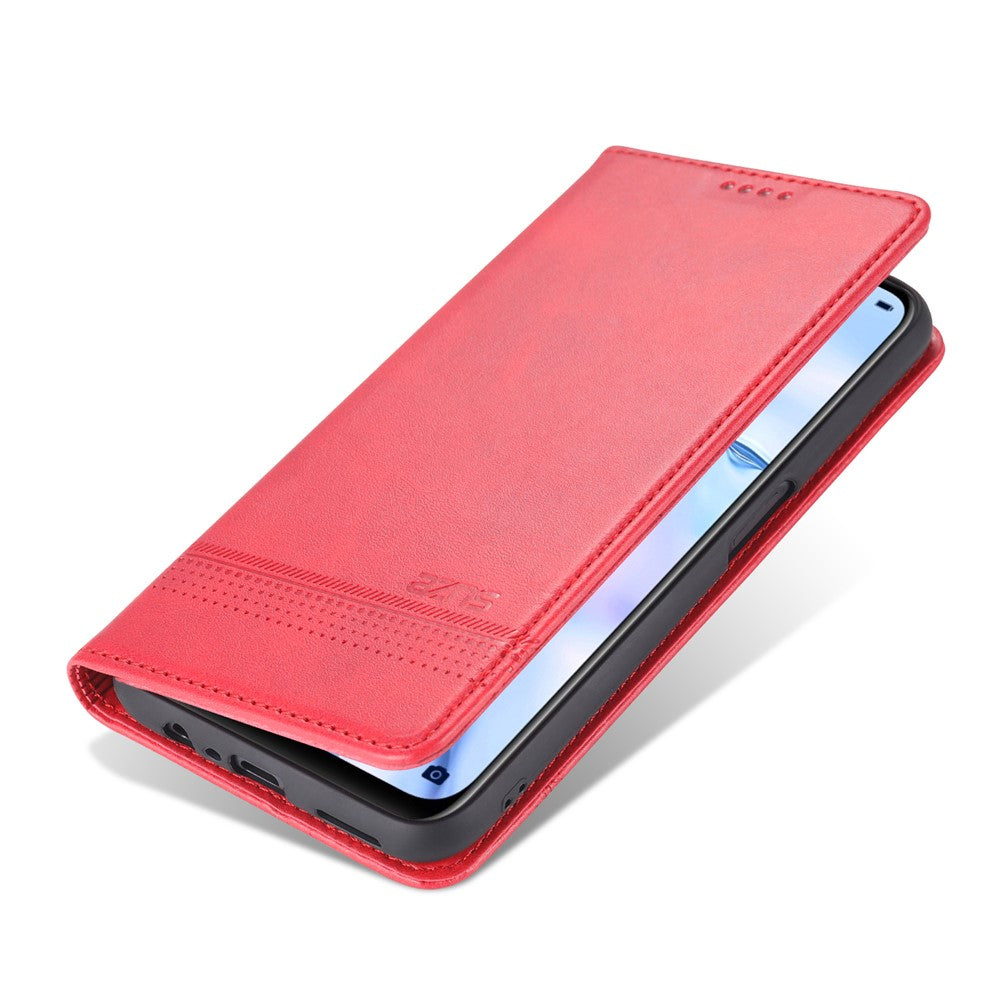 AZNS För Oppo A93 5G/A74 5G mobilskal PU-läder mobilskydd Magnetiskt Absorberande Vikbart Stativ Flipfodral med Plånbok