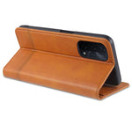 AZNS För Oppo A93 5G/A74 5G mobilskal PU-läder mobilskydd Magnetiskt Absorberande Vikbart Stativ Flipfodral med Plånbok