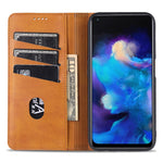 AZNS För Oppo A93 5G/A74 5G mobilskal PU-läder mobilskydd Magnetiskt Absorberande Vikbart Stativ Flipfodral med Plånbok