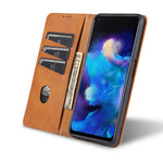 AZNS För Oppo A93 5G/A74 5G mobilskal PU-läder mobilskydd Magnetiskt Absorberande Vikbart Stativ Flipfodral med Plånbok