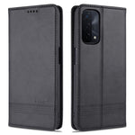 AZNS För Oppo A93 5G/A74 5G mobilskal PU-läder mobilskydd Magnetiskt Absorberande Vikbart Stativ Flipfodral med Plånbok