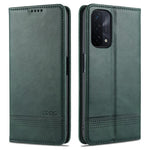 AZNS För Oppo A93 5G/A74 5G mobilskal PU-läder mobilskydd Magnetiskt Absorberande Vikbart Stativ Flipfodral med Plånbok