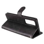 Zipper Pocket Full-Protection Leather Wallet Stand Phone Case Shell for Oppo Reno5 Pro+ 5G/Find X3 Neo