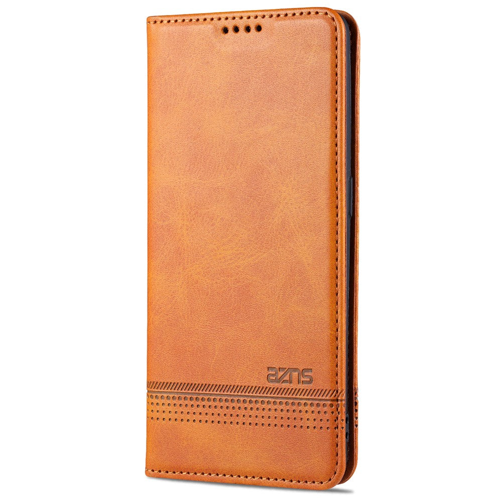 AZNS Självabsorberande Magnetiskt Stativ Läderfodral med Plånboksdesign till Oppo A94/F19 Pro/Reno5 Lite