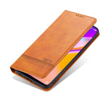 AZNS Självabsorberande Magnetiskt Stativ Läderfodral med Plånboksdesign till Oppo A94/F19 Pro/Reno5 Lite