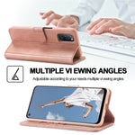 LC.IMEEKE til Oppo A74 5G/A93 5G/A54 5G Praktisk Pung-stativ Design Læder Mobiltelefon Cover