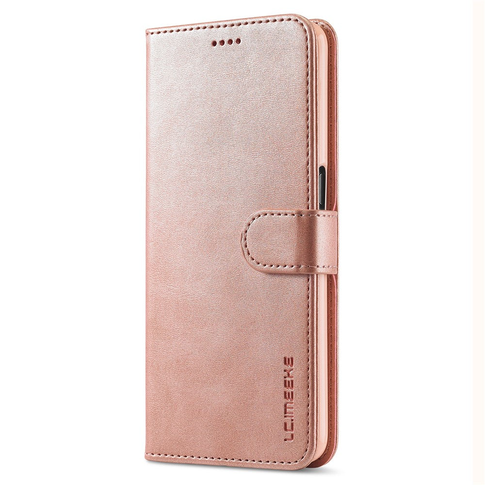 LC.IMEEKE til Oppo A74 5G/A93 5G/A54 5G Praktisk Pung-stativ Design Læder Mobiltelefon Cover