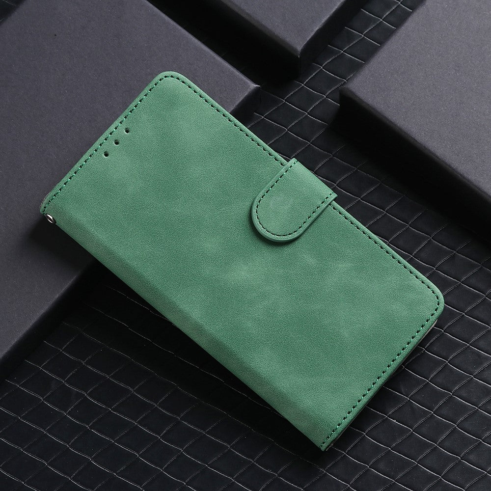 Pung-telefoncover med støttefod og "skin-touch"-overflade til Oppo F19 Pro+ 5G / A94 5G