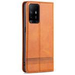 AZNS Auto-absorbed Magnet Well-Protected Full Protection Leather Stand Mobile Shell Case for Oppo A94 5G/A95 5G