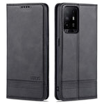 AZNS Auto-absorbed Magnet Well-Protected Full Protection Leather Stand Mobile Shell Case for Oppo A94 5G/A95 5G