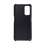 Dobbelt Kortplads PU Læderbelagt PC Skal Cover Etui til Oppo A74 5G / A54 5G / A93 5G